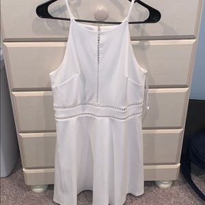 White Spaghetti Strap Dress